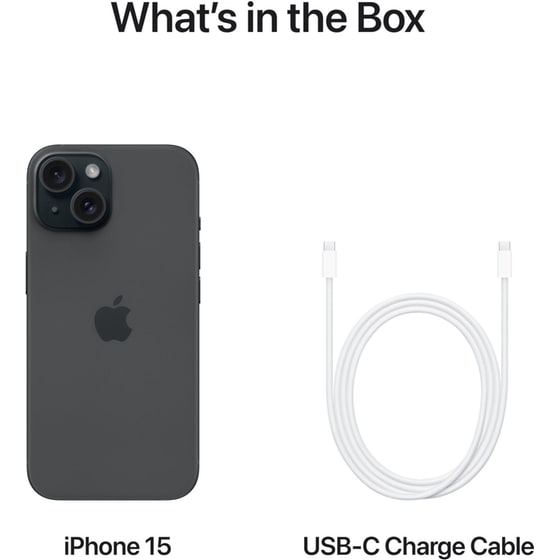 Apple iPhone 15 128GB - Black image 8