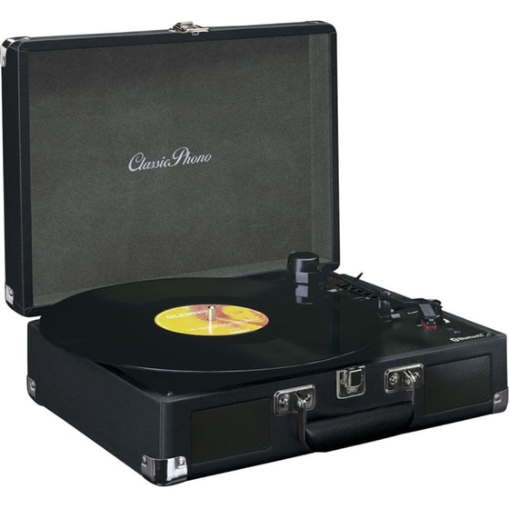 Πικάπ Lenco TT-115 Με Ενσωματωμένα Ηχεία - Μαύρο image 2