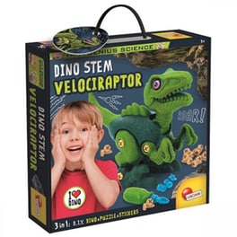 Φιγούρα Lisciani Συναρμολογούμενη Dino Stem Velociraptor