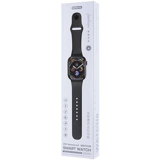 Smartwatch Remax Watch 8 Αδιάβροχο 45mm - Black image 1