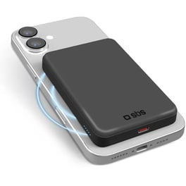 Powerbank SBS Magnetic 5.000mAh Slim - Black