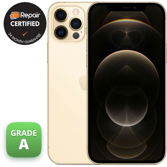 Μεταχειρισμένο Apple iPhone 12 Pro 512GB Gold second go Certified by iRepair image 0