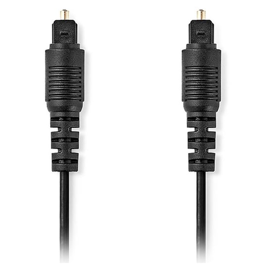 Καλώδιο Ήχου Nedis 233-2554 TOSLINK male σε TOSLINK male - Μαύρο image 1