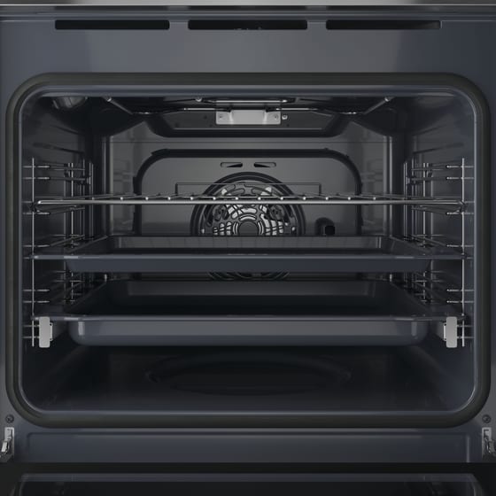 INDESIT IO K58HSU1 X 71 Lt Inox Εντοιχιζόμενος Φούρνος Άνω Πάγκου image 3