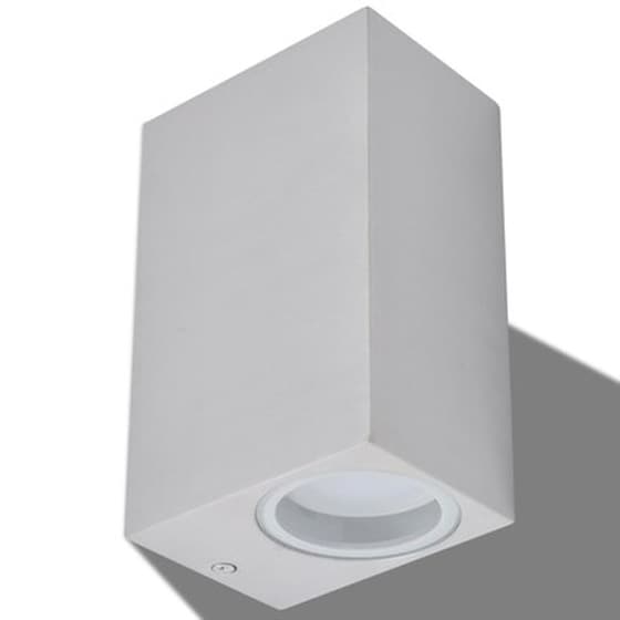 Vidaxl Φωτιστικά Τοίχου Led Εξωτερικού Χώρου Τετράγωνα 2 Τεμ. image 3