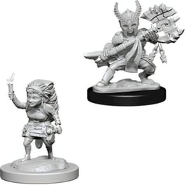 D&D Nolzur's Marvelous Miniatures - Halfling Fighter Female (Wizkids Games)