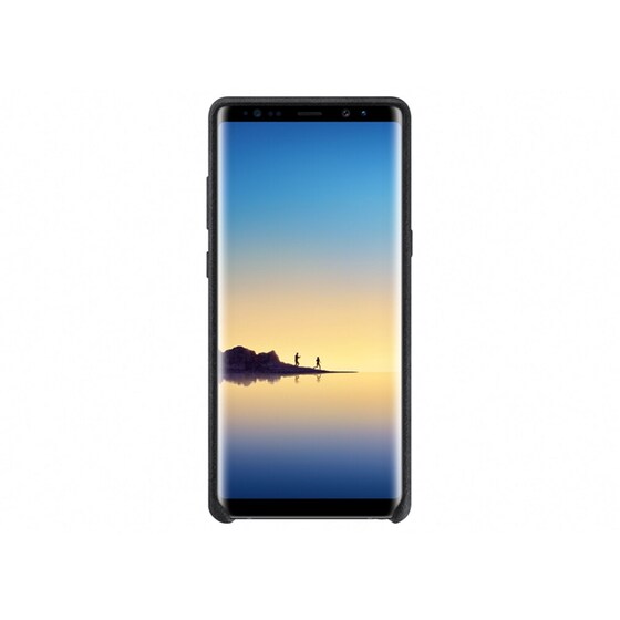 Θήκη Samsung Galaxy Note 8 - Alcantara Cover Μαύρο image 2