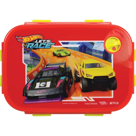 Φαγητοδοχείο Gim Micro Hot Wheels 900 ml image 1