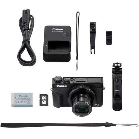 Φωτογραφική Μηχανή Compact Canon DC Canon Powershot G7X Mark III Vlogging kit - Μαύρο image 6