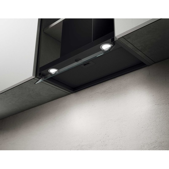 ELICA BOXIN LX/BL MAT/A/90 90 cm Μαύρο Απορροφητήρας Μηχανισμός Απορρόφησης image 1