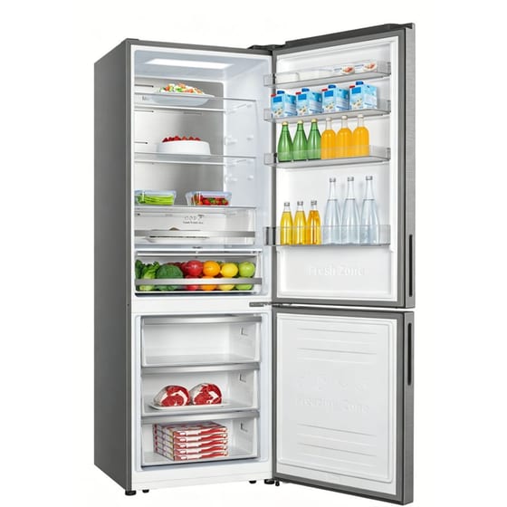 HISENSE RB645N4BIC Total No Frost 495 L Inox Ψυγειοκαταψύκτης image 6
