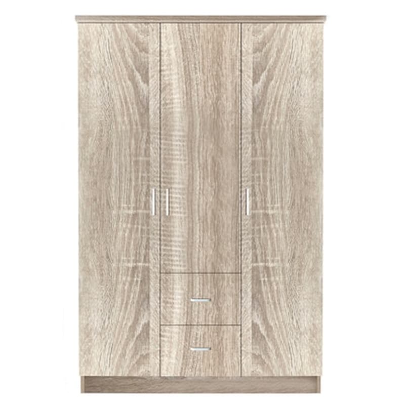 ESMARKET Ντουλάπα Camellia Φυσικό Χρώμα 120x50x195cm