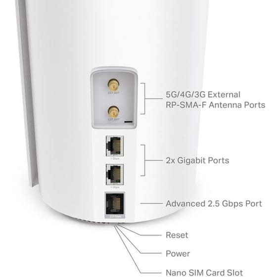 TP-Link Deco X50 Access Point 5G Wi-Fi 6 Dual Band (2.4 & 5 GHz) 2.5Gbps image 3