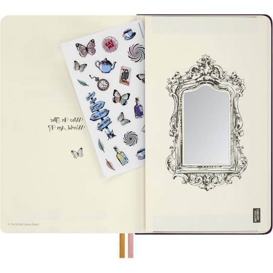 Σημειωματάριο Moleskine Alice's Adventures in Wonderland Λευκό L Hardcover 1 Τεμ image 5