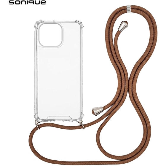 Θήκη Apple iPhone 14 Pro Max - Sonique Armor Clear - Καφέ image 0