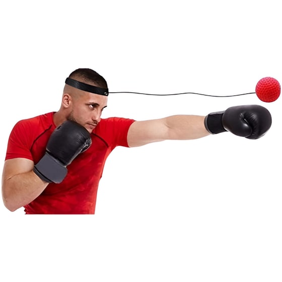 Μπάλα Reflex Κατάλληλη για Βελτίωση Αντανακλαστικών 6 cm από PVC - Κόκκινο image 1