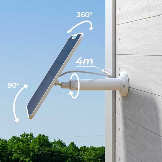 Solar Panel Reolink 2 για Τροφοδοσία Ασύρματων IP Καμερών με Ηλιακή Ενέργεια image 6