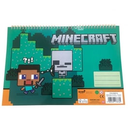 Μπλοκ Ζωγραφικής & Αυτοκόλλητα Gim 40Φ. Minecraft