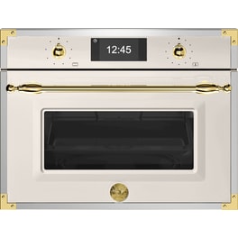 BERTAZZONI F457HERMWAG με Grill 38 Lt Μπεζ Εντοιχιζόμενος Φούρνος Μικροκυμάτων