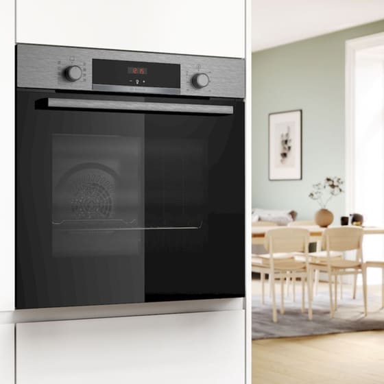 BOSCH PKE645BA2E & HBA514BS3 71 Lt Μαύρο Εντοιχιζόμενος Σετ Φούρνος και Εστία image 4