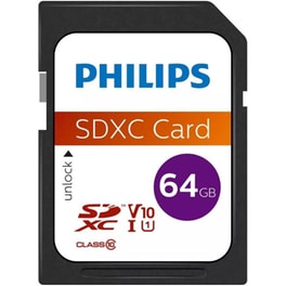 Philips SDXC 64GB Class 10 U1 UHS-I
