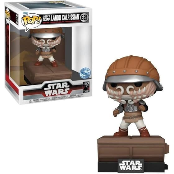 Φιγούρα Funko Pop! Deluxe: Star Wars - Jabba's Skiff Assemble: Lando Calrissian #621 image 0