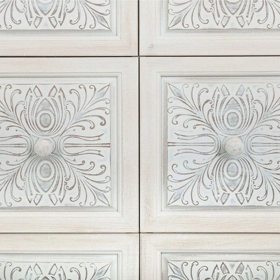 Συρταριέρα Spitishop A-s Hina Chest 6 Θέσεων από Ξύλο/Mdf 156960 64x34x94 cm - Εκρού image 2