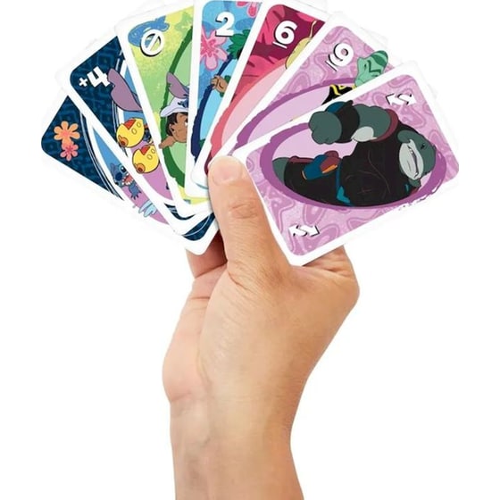 UNO Lilo & Stitch Επιτραπέζιο (Mattel) image 5