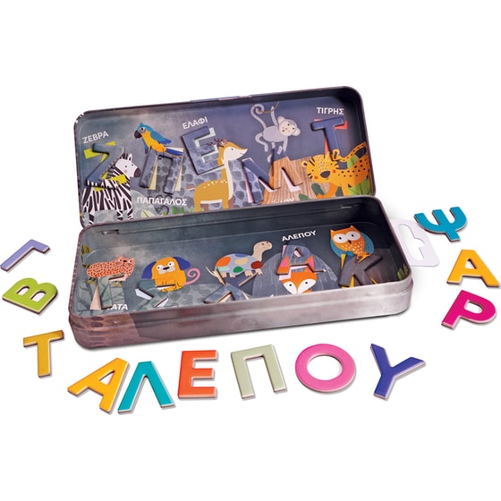HappiHobbi Magnet Tin Γράμματα & Αριθμοί Εκπαιδευτικοί Χάρτινοι Μαγνήτες 1 Τμχ - Τυχαία Επιλογή Σχεδίου image 3