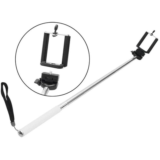 Selfie Stick Blow Με Τηλεκοντρόλ Bluetooth  - Λευκό image 0