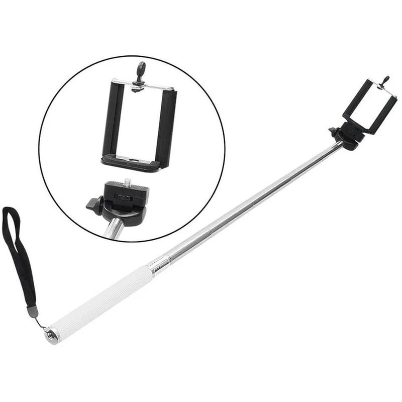 BLOW Selfie Stick Blow Με Τηλεκοντρόλ Bluetooth - Λευκό