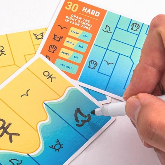 Επιτραπέζιο Παιχνίδι με Κάρτες Professor Puzzle Brain Waves Logic Puzzles image 2