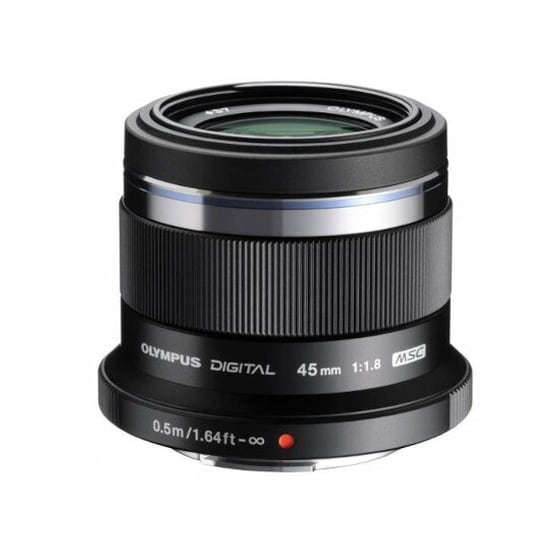 Olympus M.Zuiko 45mm f/1.8 - Olympus lens - Μαύρο image 0