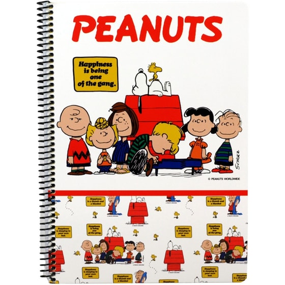 Τετράδιο Σπιράλ Peanuts A4 2 Θεμάτων Freehand-Persisterce (1 Τεμάχιο) image 1