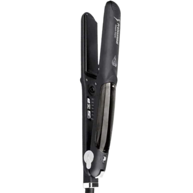 LENGS Ισιωτικό Μαλλιών REOPRO Salon Professional Steam Hair Straightener 55 W Μαύρο