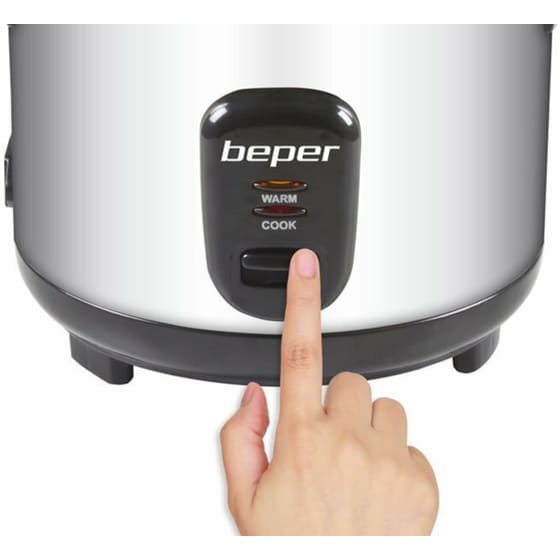 Βραστήρας Ρυζιού BEPER 90.550 400 W 1 L Inox image 1