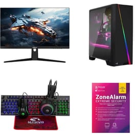 Bundle Desktop Vengeance (Ryzen 5-3400G/8GB/240GB SSD/FreeDOS) + Dahua Gaming Monitor 27'' FHD IPS 180Hz 0.5ms + Σετ Gaming 4 in 1 CM416 + Antivirus Checkpoint