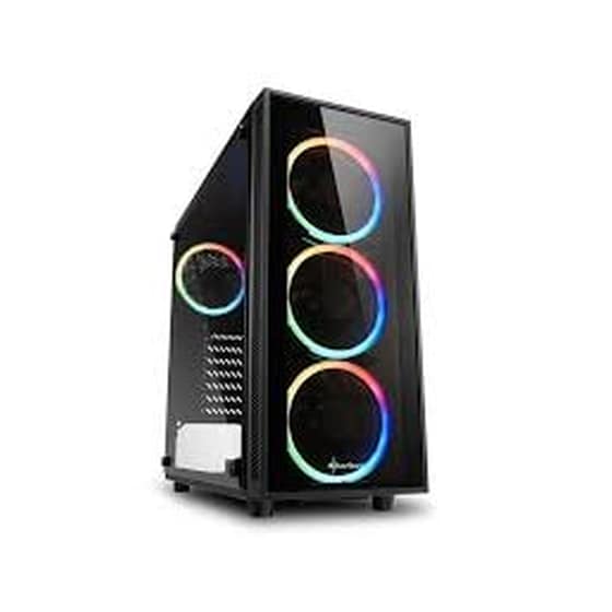 Κουτί Desktop Sharkoon TG4 Midi Tower - Μαύρο image 0