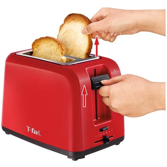 Tefal Διπλή Φρυγανιέρα Τοστιέρα Με Ισχύ 800w Με Δίσκο Συλλογής Υπολειμμάτων, Tt1a2510 image 2