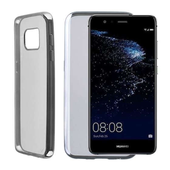 Θήκη Huawei P10 Lite - Volte-Tel Electroplating - Διάφανο Γκρι image 0