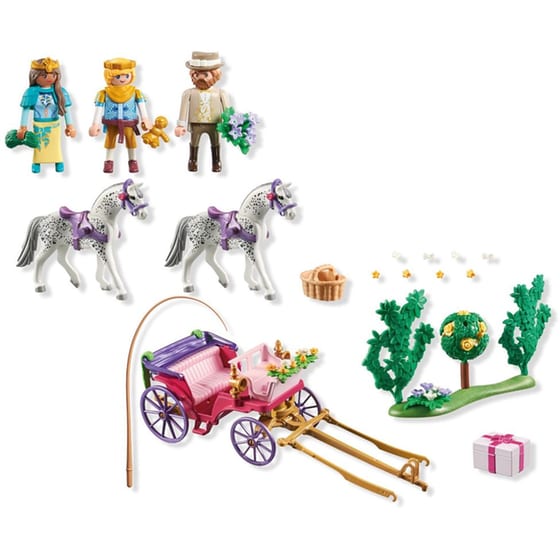 Playmobil Princess Magic Βόλτα Με Την Πριγκιπική Άμαξα (71846) image 3