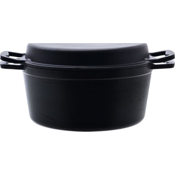 Κατσαρόλα ESTIA IRON 01-14582 25 cm Μαύρο image 1