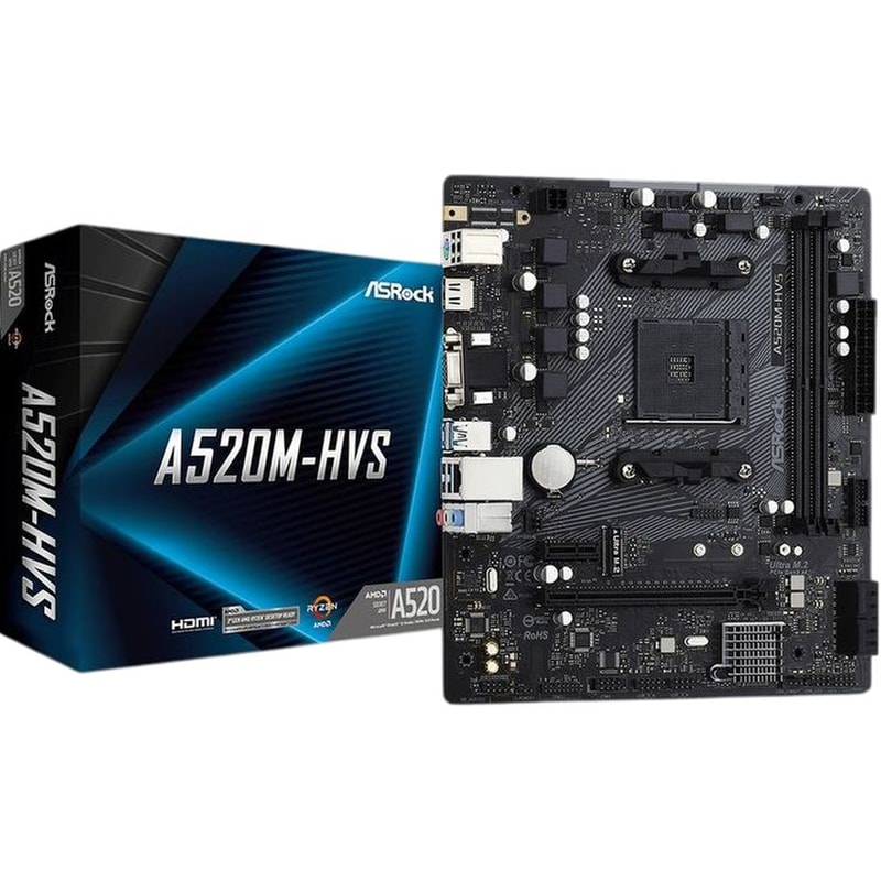 MB AMD ASROCK A520M-HVS DDR4 MATX AM4
