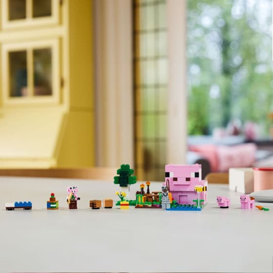 LEGO® Minecraft The Baby Pig House (21268) image 9