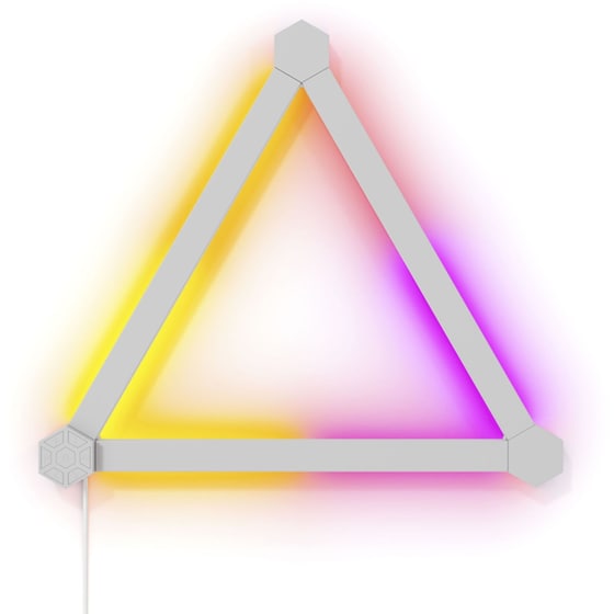 Έξυπνος Φωτισμός Led Nanoleaf Lines Expansion Pack 3 τμχ image 0