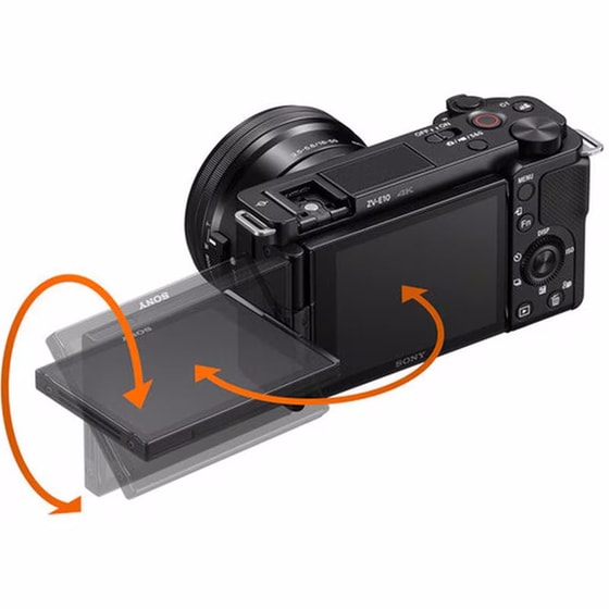 Φωτογραφική μηχανή Sony ZV-E10 & Φακός 16-50mm image 4