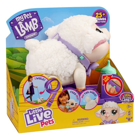 Λούτρινο Giochi Preziosi Little Live Pets Φράνκι Το Αρνάκι image 3