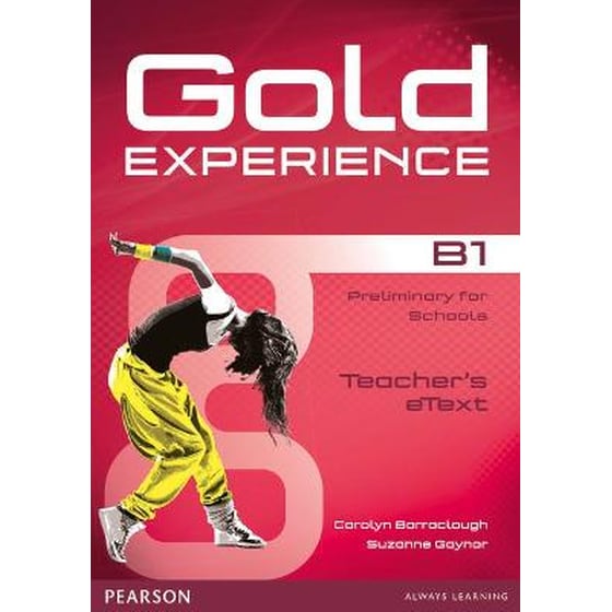 Gold Experience B1 eText Teacher CD-ROM image 0