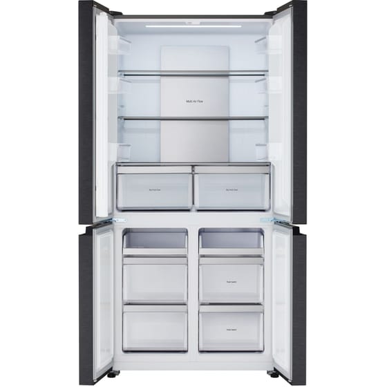 LG GMM42ABBEH Total No Frost 600 Lt Μαύρο Ψυγείο Ντουλάπα image 8