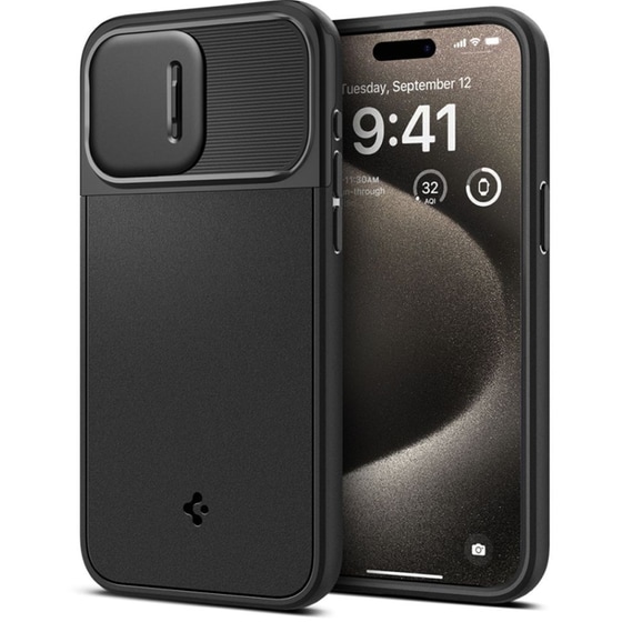 Θήκη Apple iPhone 15 Pro Max - Spigen Optik Armor Magfit - image 1